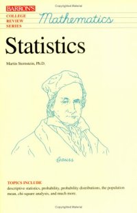 cover of the book Statistics (College Review Series. Mathematics)  