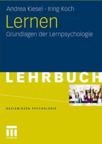 cover of the book Lernen: Grundlagen der Lernpsychologie  