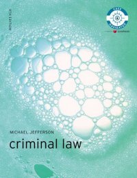 cover of the book Criminal Law, 9th Edition (Foundation Studies in Law)  