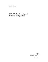 cover of the book SAP MM-Functionality and Technical Configuration (2nd Edition)  