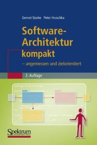 cover of the book Software-Architektur kompakt, 2. Auflage (IT kompakt)  