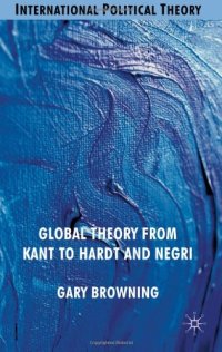 cover of the book Global Theory from Kant to Hardt and Negri  