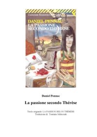 cover of the book La passione secondo Thérèse  