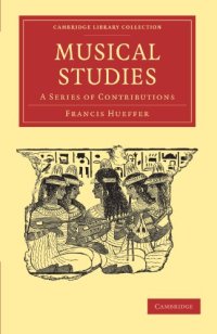 cover of the book Musical Studies: A Series of Contributions