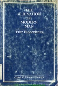 cover of the book The Alienation of Modern Man: An Interpretation Based on Marx and Tönnies  