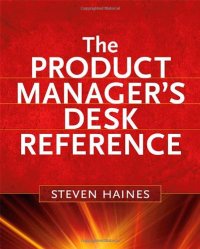 cover of the book The Product Manager's Desk Reference  