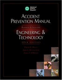 cover of the book Accident prevention manual for business & industry: engineering & technology  