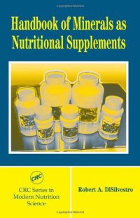 cover of the book Handbook of minerals as nutritional supplements  