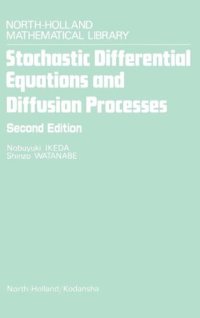 cover of the book Stochastic Differential Equations and Diffusion Processes, second edition