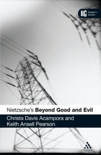 cover of the book Nietzsche's 'Beyond Good and Evil': A Reader's Guide  