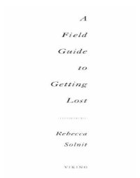 cover of the book A Field Guide to Getting Lost  