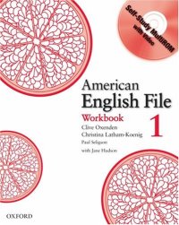 cover of the book American English File 1 Workbook  