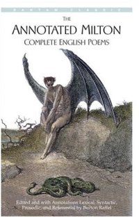 cover of the book The Annotated Milton: Complete English Poems  