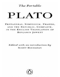 cover of the book The Portable Plato: Protagoras, Symposium, Phaedo, and the Republic  