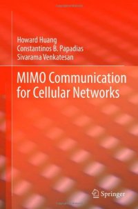 cover of the book MIMO Communication for Cellular Networks  