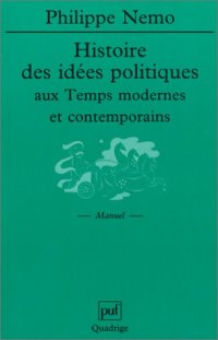 cover of the book Histoire des idées politiques aux temps modernes et contemporains  