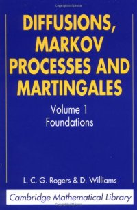 cover of the book Diffusions, Markov Processes, and Martingales: Volume 1, Foundations