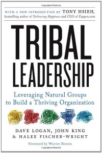 cover of the book Tribal Leadership: Leveraging Natural Groups to Build a Thriving Organization  