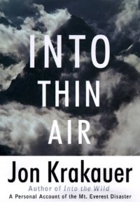 cover of the book Into Thin Air: A Personal Account of the Mount Everest Disaster  