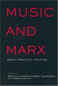 cover of the book Music and Marx: Ideas, Practice, Politics (Critical and Cultural Musicology)  