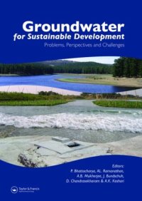 cover of the book Groundwater for Sustainable Development: Problems, Perspectives and Challenges (Balkema: Proceedings and Monographs in Engineering, Water and Earth Sciences)  