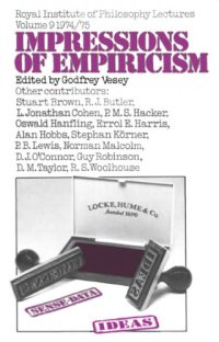 cover of the book Impressions of Empiricism