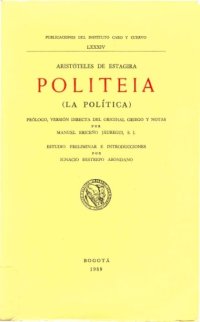 cover of the book Politeia (La política)  