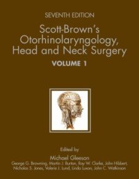 cover of the book Scott-Brown's Otorhinolaryngology: Head and Neck Surgery - Vol 2 (3 volume set)  