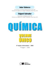 cover of the book Química — volume único  