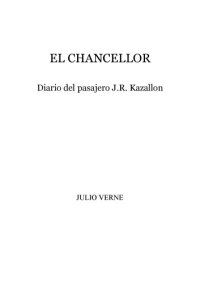 cover of the book El Chancellor  