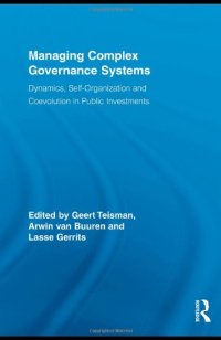 cover of the book Managing Complex Governance Systems (Routledge Critical Studies in Public Management)  