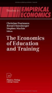 cover of the book The economics of education and training  