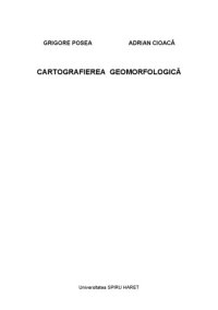 cover of the book Cartografierea geomorfologică  