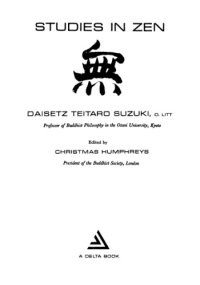 cover of the book Studies in Zen  