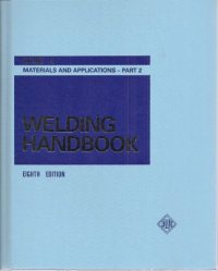 cover of the book Welding Handbook: Materials and applications VOLUME 3 8th edition  