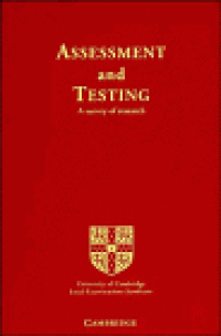 cover of the book Assessment and Testing: A Survey of Research  