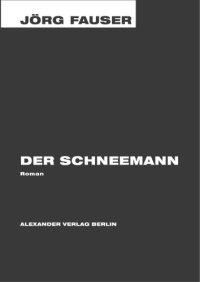 cover of the book Der Schneemann  