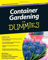 cover of the book Container Gardening For Dummies  