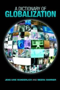 cover of the book A dictionary of globalization  