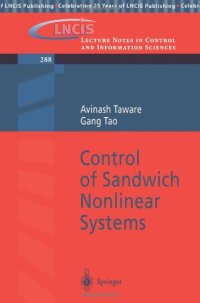 cover of the book Control of sandwich nonlinear systems  