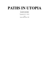 cover of the book Paths in Utopia  