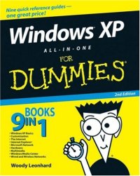 cover of the book Windows XP All-in-One Desk Reference for Dummies