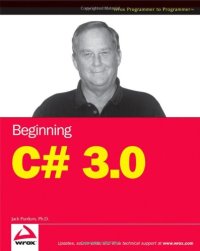 cover of the book Beginning C# 3.0: an introduction to object oriented programming
