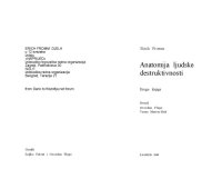 cover of the book Anatomija ljudske destruktivnosti,Vol. II