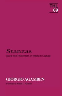 cover of the book Stanzas: word and phantasm in Western culture  