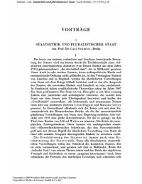 cover of the book Staatsethik und pluralistischer Staat  