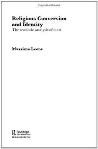 cover of the book Religious conversion and identity: the semiotic analysis of texts  