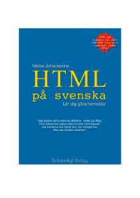 cover of the book HTML på svenska: lär dig göra hemsidor  