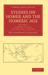 cover of the book Studies on Homer and the Homeric Age