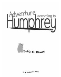 cover of the book Adventure According to Humphrey  